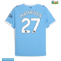 Manchester City Matheus Nunes #27 Hjemmedrakt 2025-26 Kortermet